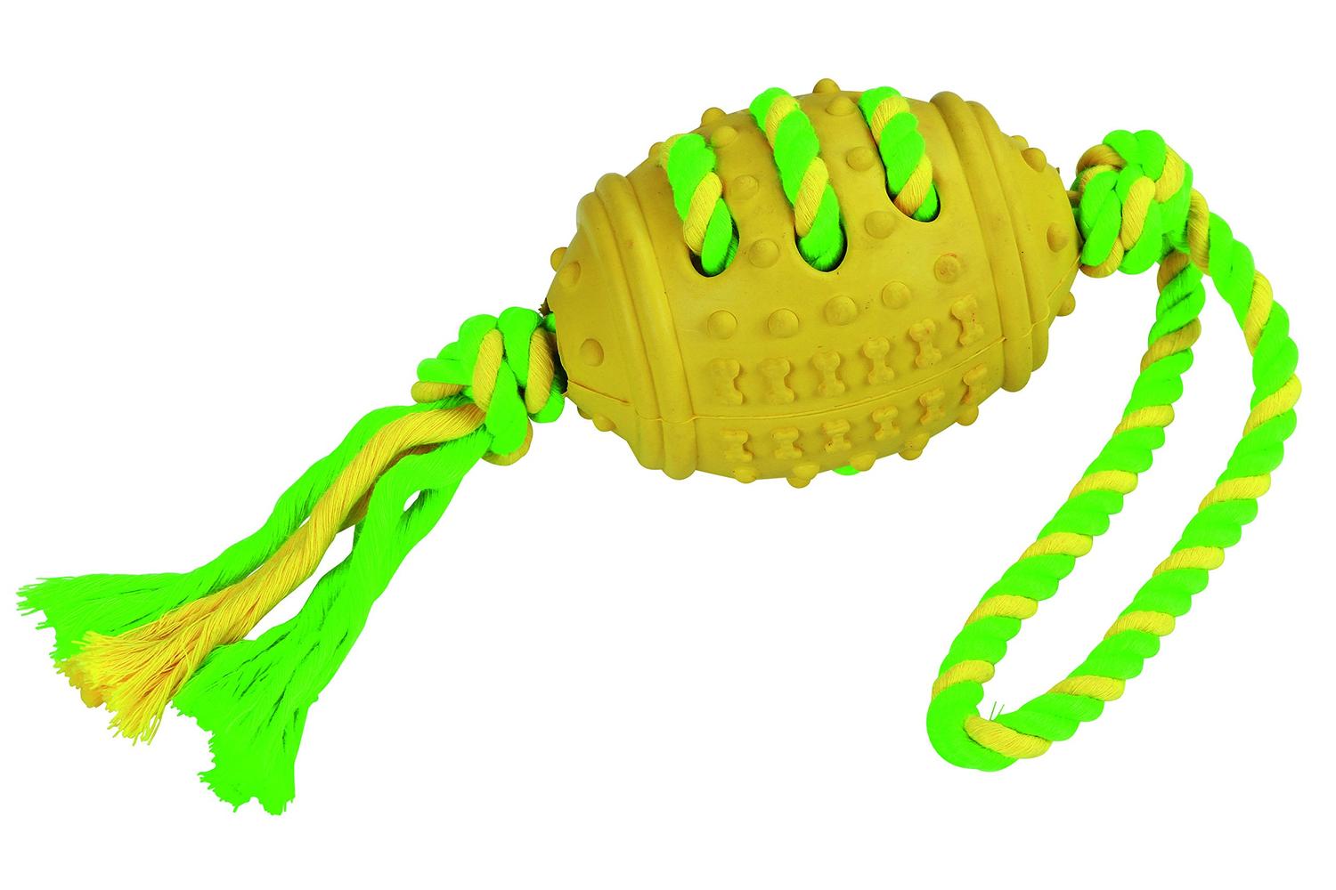 Kerbl Pet Ker-81458 - Football On A Rope 42 Cm Rubber/cotton