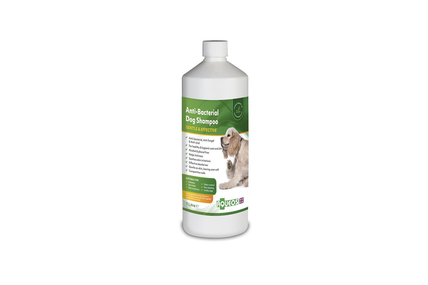 Aqueos Pei-39073 - Aqueos Anti-bacterial Dog Shampoo 1l
