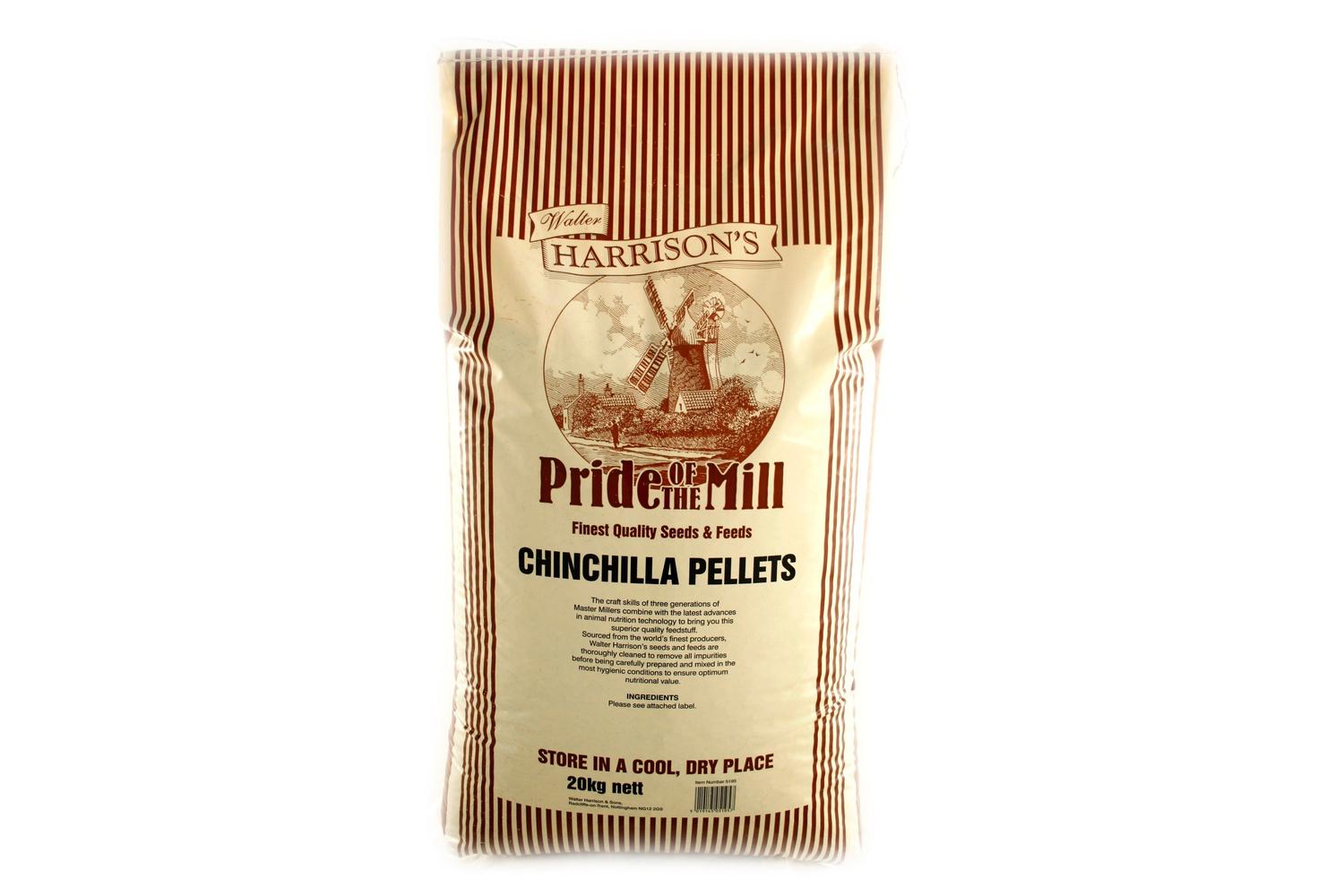 Harrisons Pei-1356 - Harrisons Chinchilla Pellets 20kg