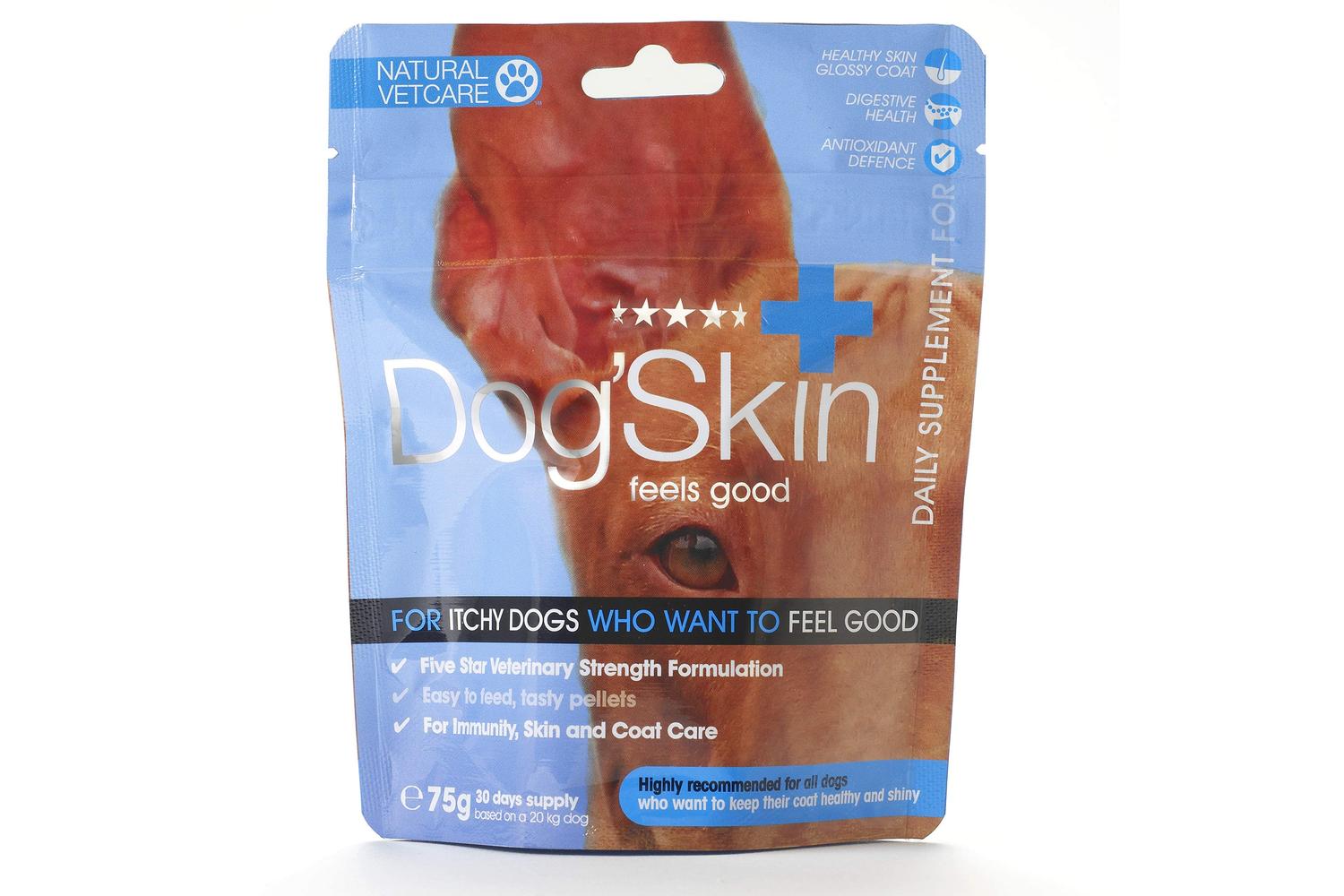 Natural Vetcare Pei-265903 - Natural Vet Care Dog Skin 75g