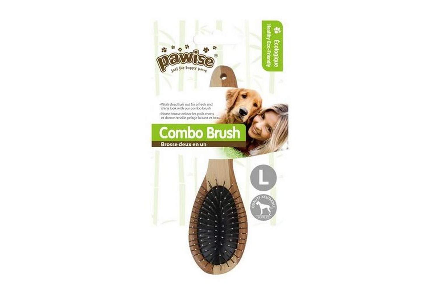 Pawise Pei-33972 - Pawise Grooming Combo Brush Large