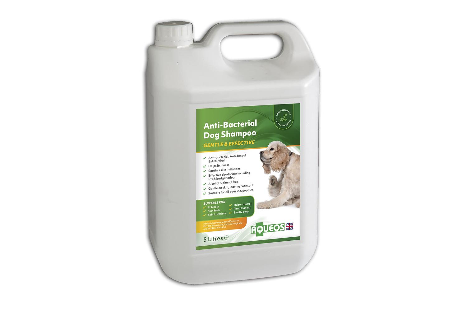 Aqueos Pei-22998 - Aqueos Anti Bacterial Dog Shampoo 5l
