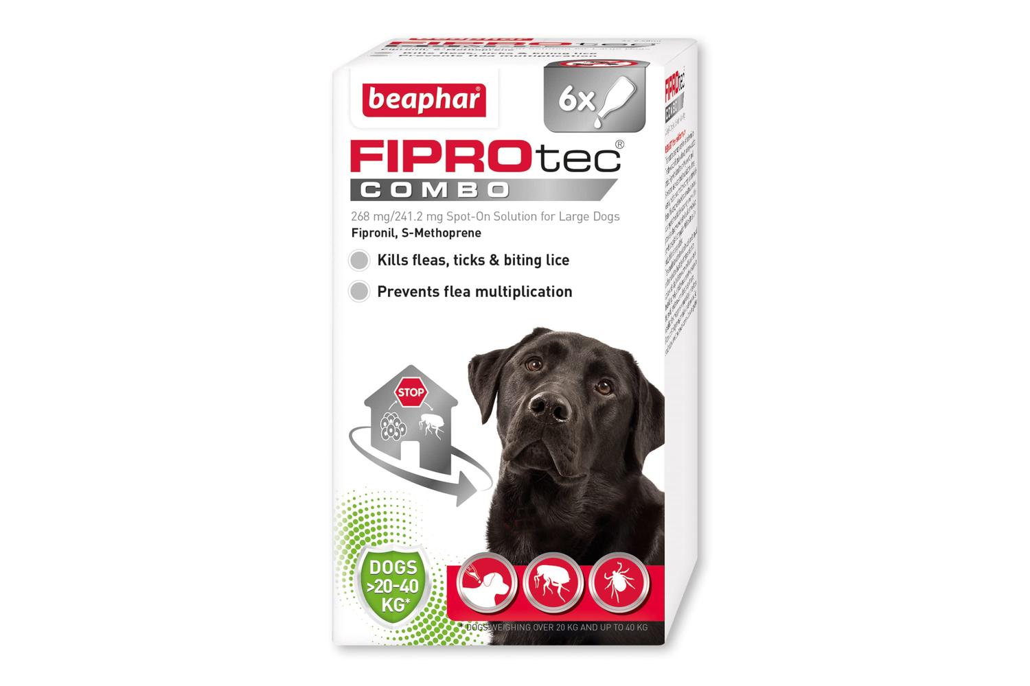 Beaphar Pei-269692 - Beaphar Fiprotec Combo For Large Dogs