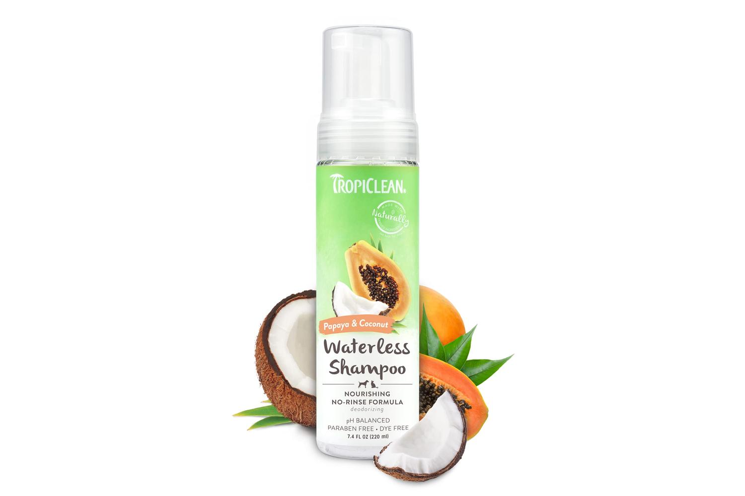 Tropiclean Pei-261535 - Tropiclean Waterless Shampoo Papaya 