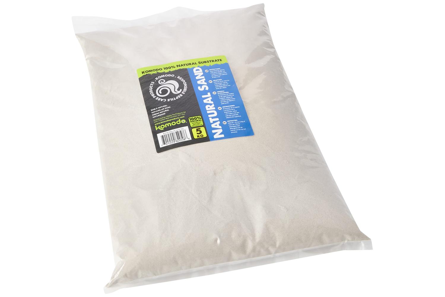 Komodo Pei-268832 - Happy Pet Natural Sand 5kg