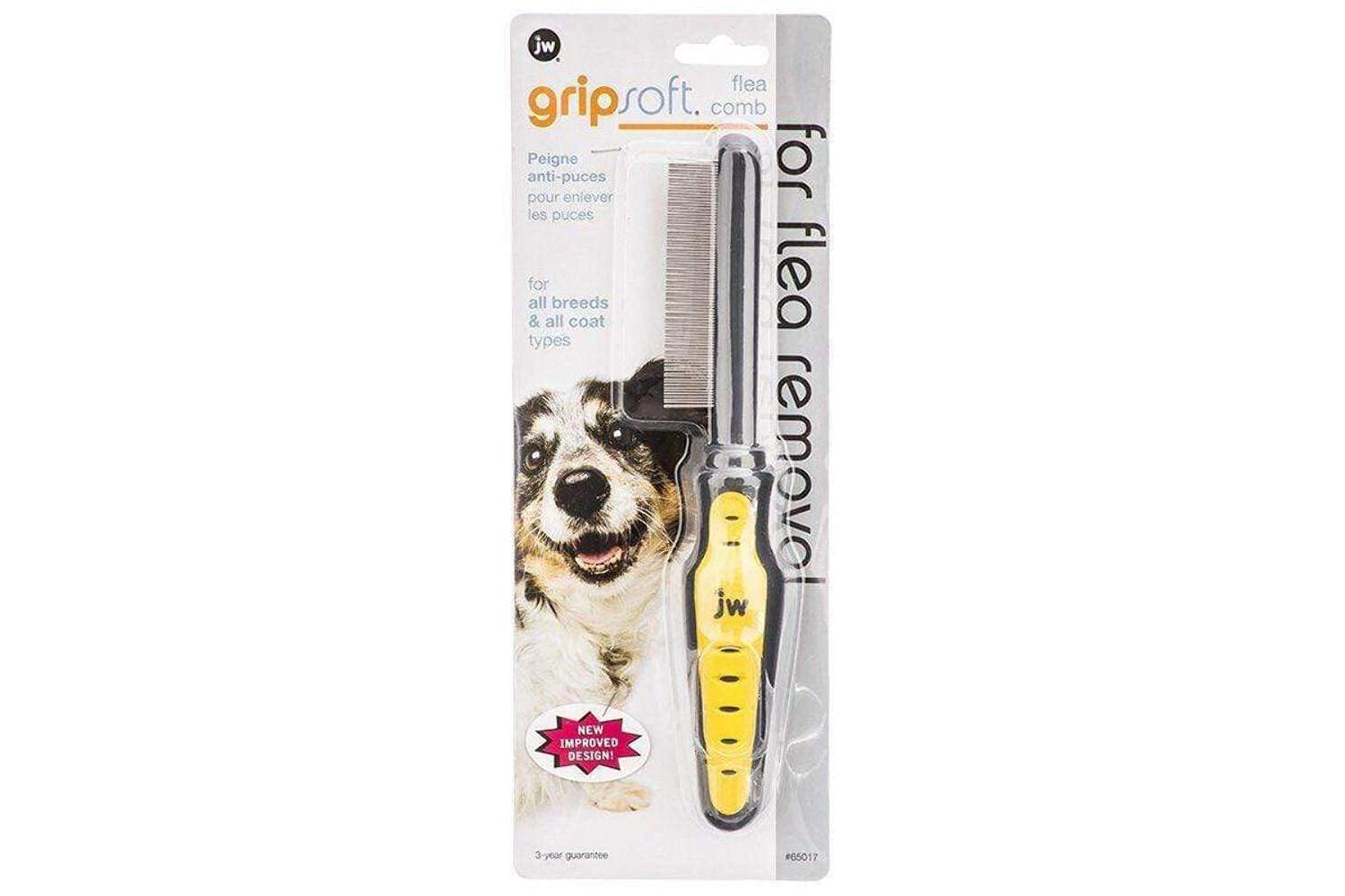 Jw Pei-36720 - Jw Gripsoft Grooming Flea Comb