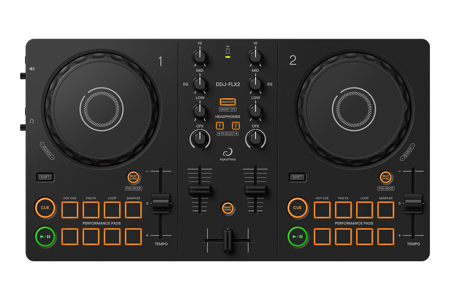 Pioneer DJ Compact 2-Channel DJ Controller | DDJ-FLX2