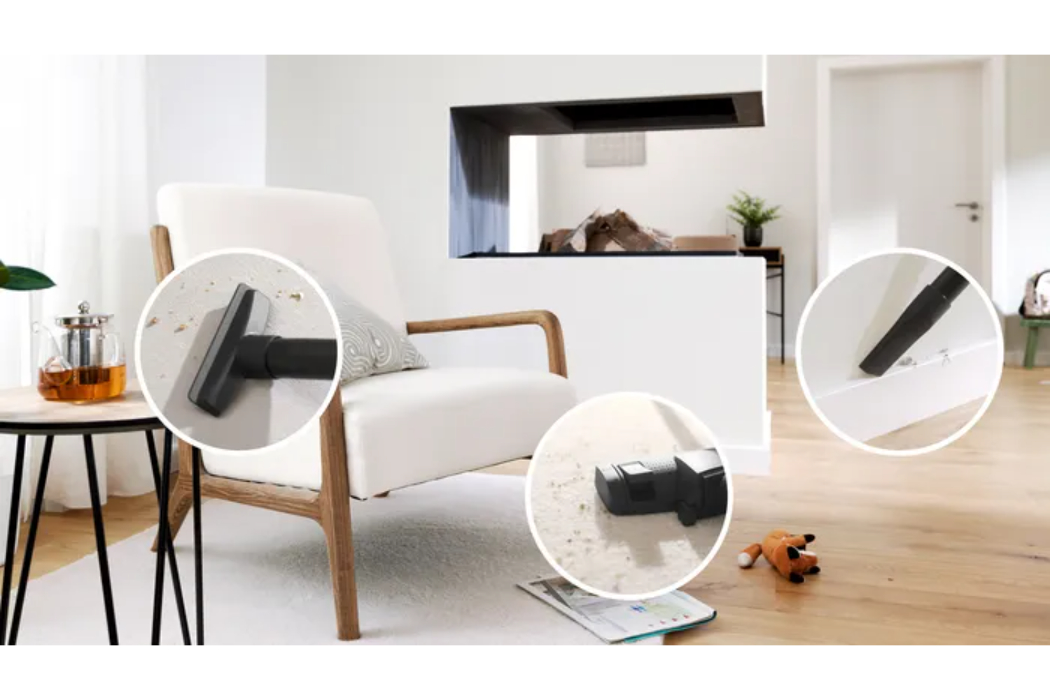 Bosch Series 4 Bagged Vacuum Cleaner | White