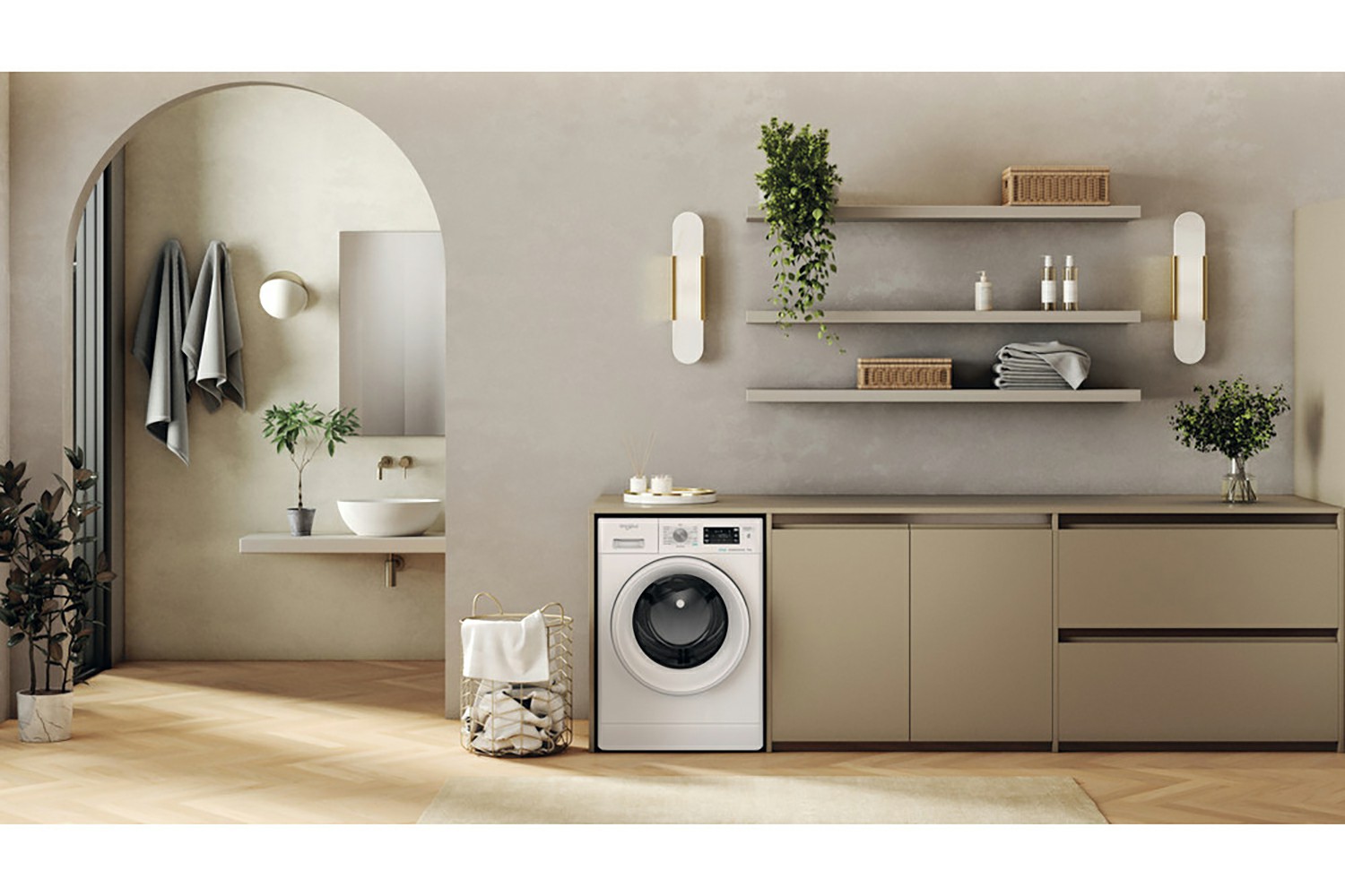 Whirlpool 9kg Freestanding Washing Machine | FFB9469WVUK
