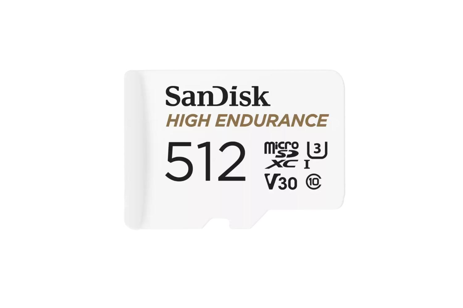 SanDisk High Endurance Micro SD Card | 512GB