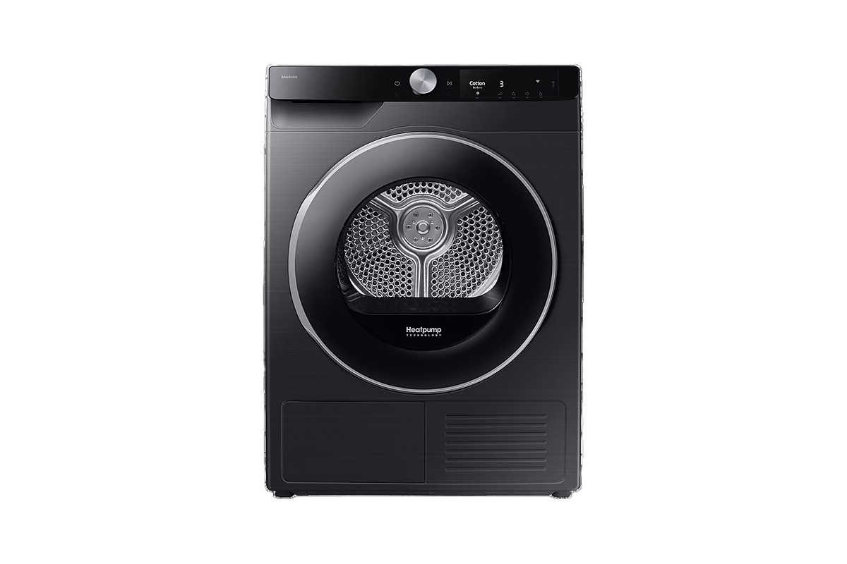 Samsung Series 7 Heat Pump 9kg Tumble Dryer with AI Energy | DV90T6240LB/S1