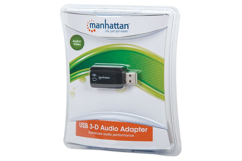 Manhattan Hi-Speed USB 3D Sound Adapter