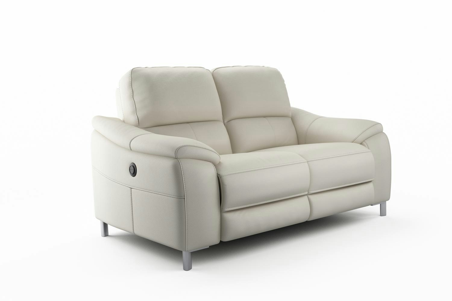 yvezza 2 seater electric recliner sofa| grey ... ERBKYEM0