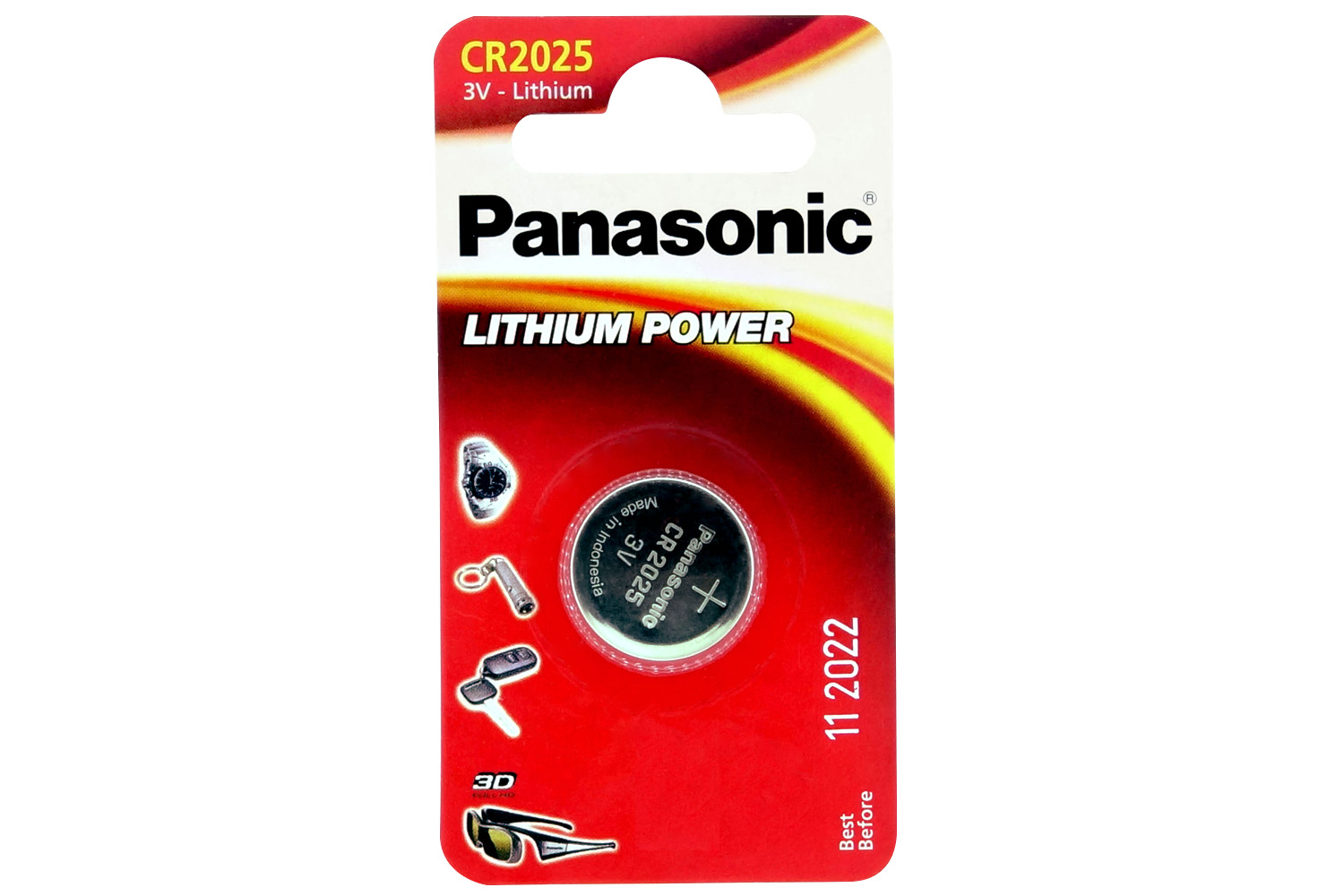 Panasonic Lithium Coin Cell Battery | CR2025 | Ireland