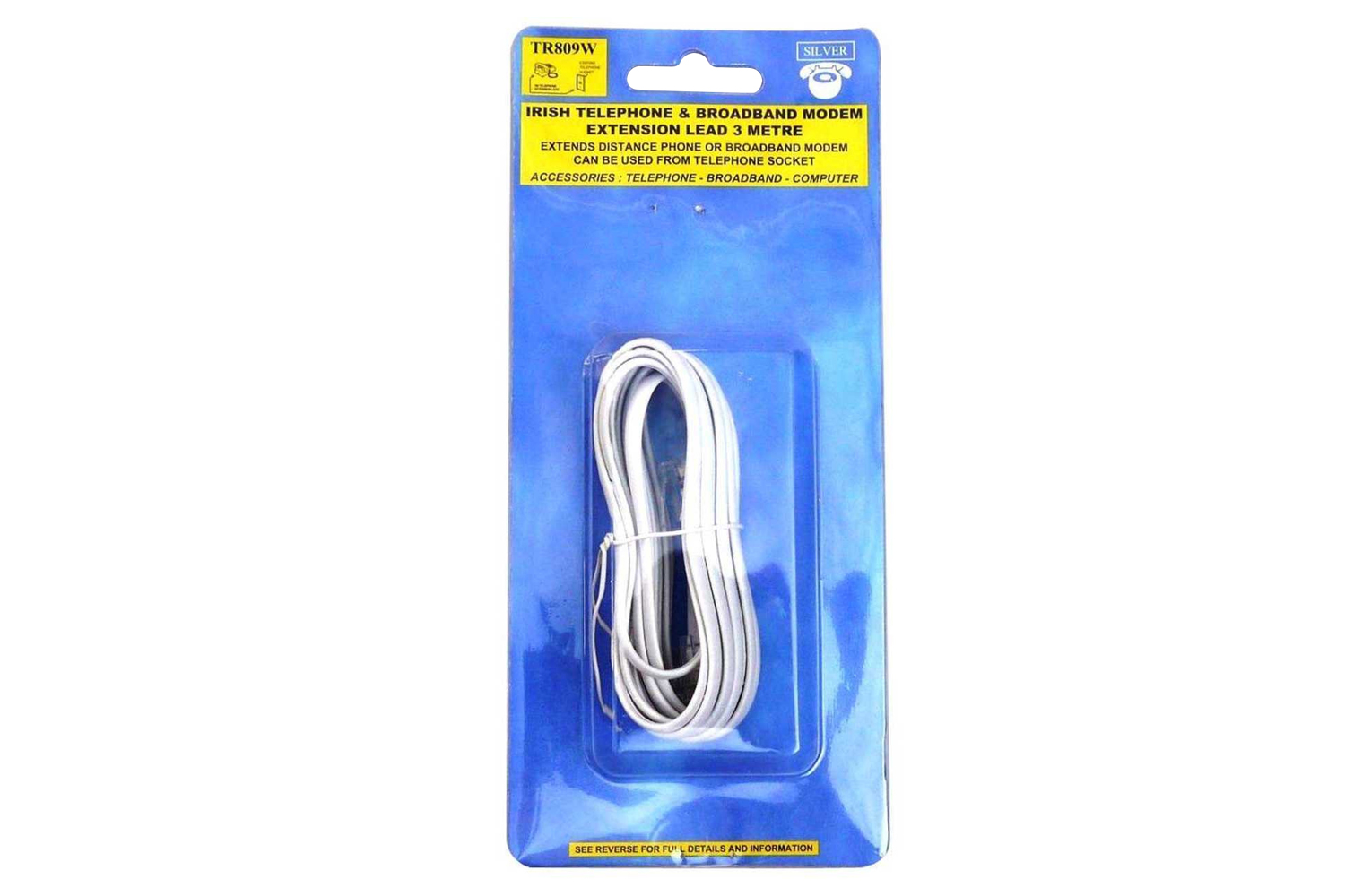 Telephone Lead 7ft | TR809W