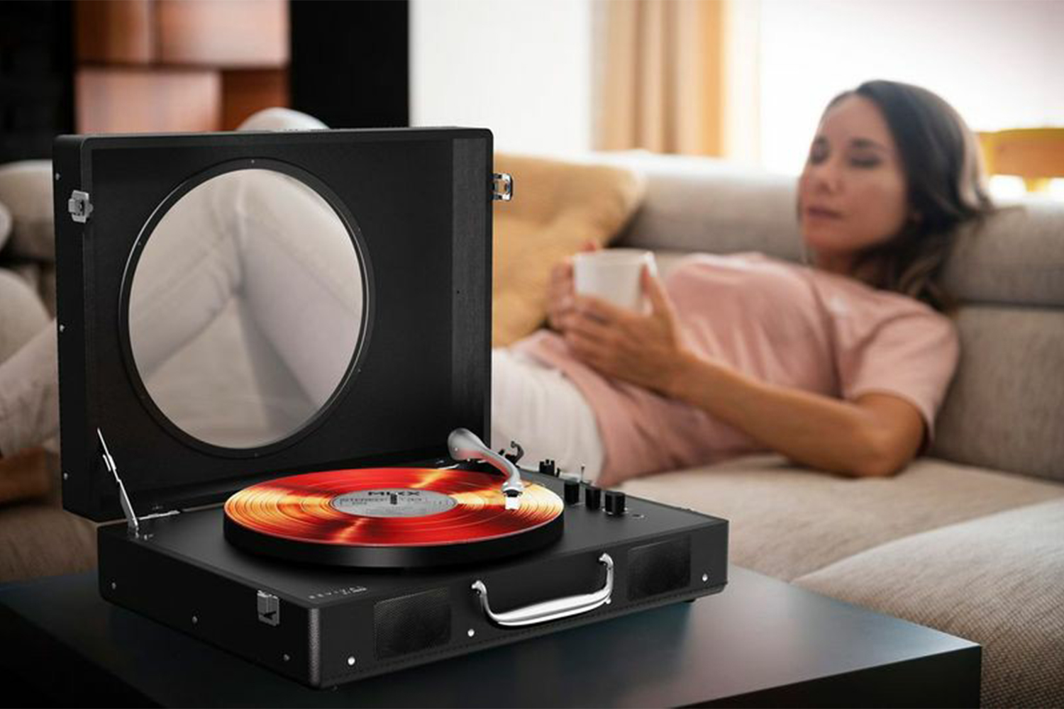 Mixx Revival 65 Vinyl Record Player | MRRP-65-BK-463 | Black