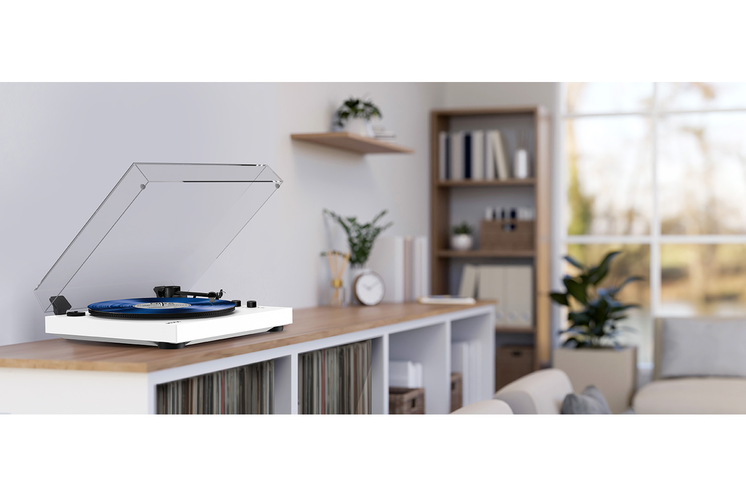 Mixx Analog 5 Stereo Vinyl Record Player | MARP-05-WH-469 | White