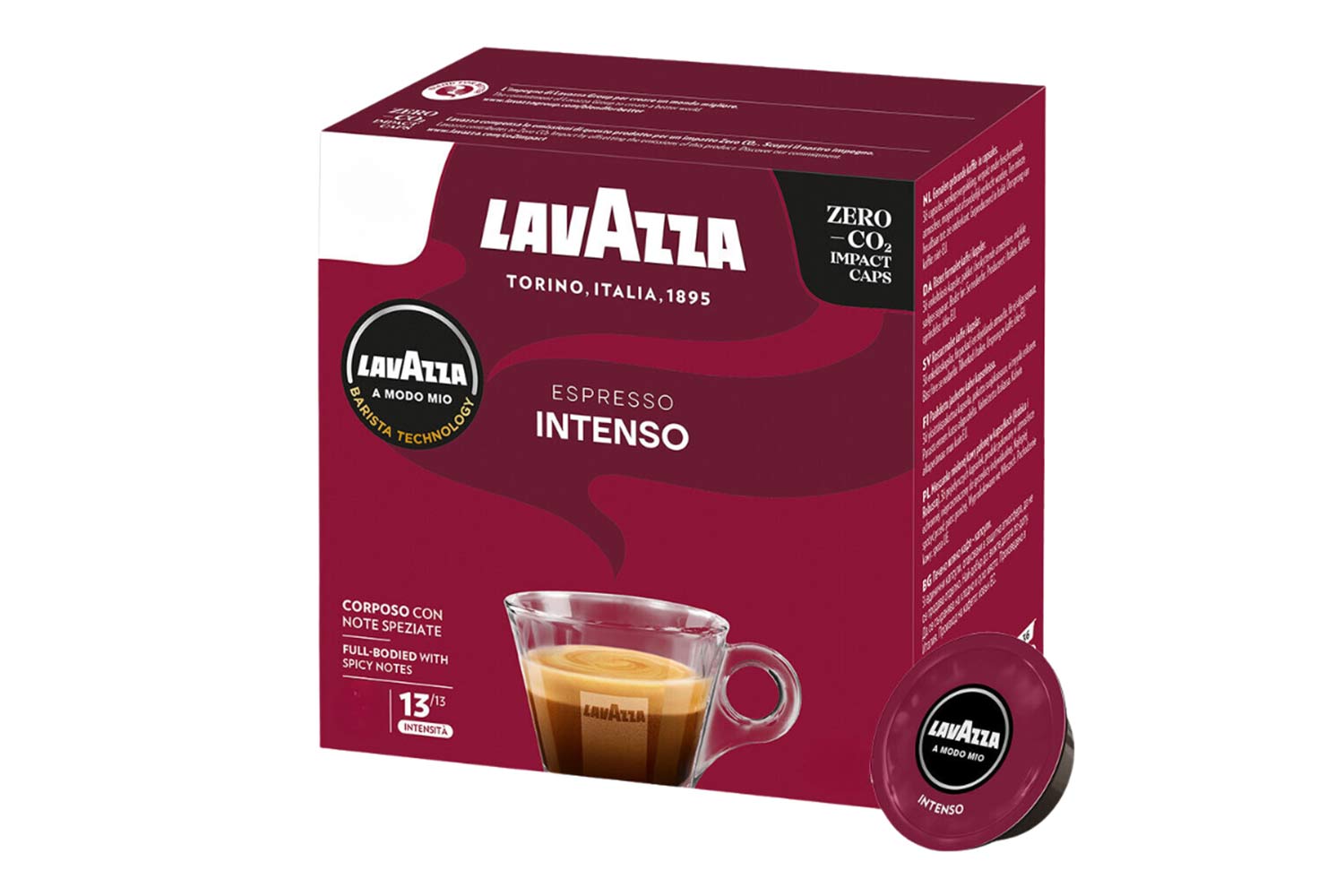 Lavazza A Modo Mio Intenso Compostable Coffee Capsule | 8982