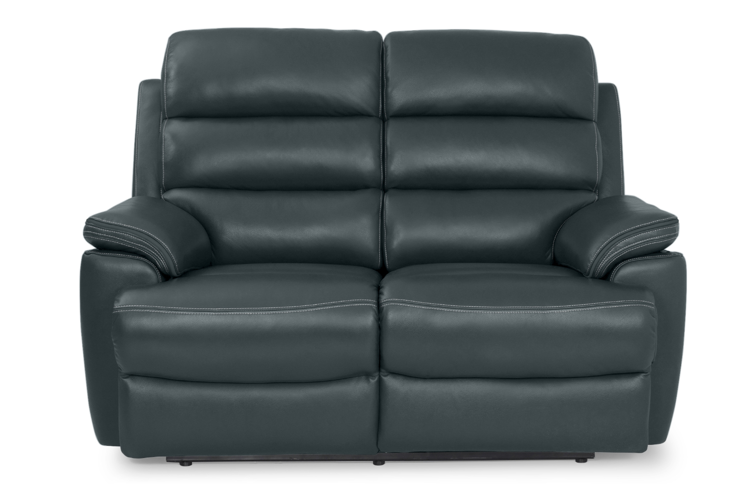 Alec 2 Seater Sofa | Power Headrest Recliner | Charcoal