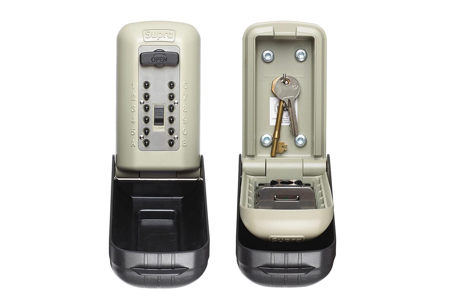 Supra C500 Pro Keysafe Key Box Secure Security System Ideal For Family Homes And Businesses