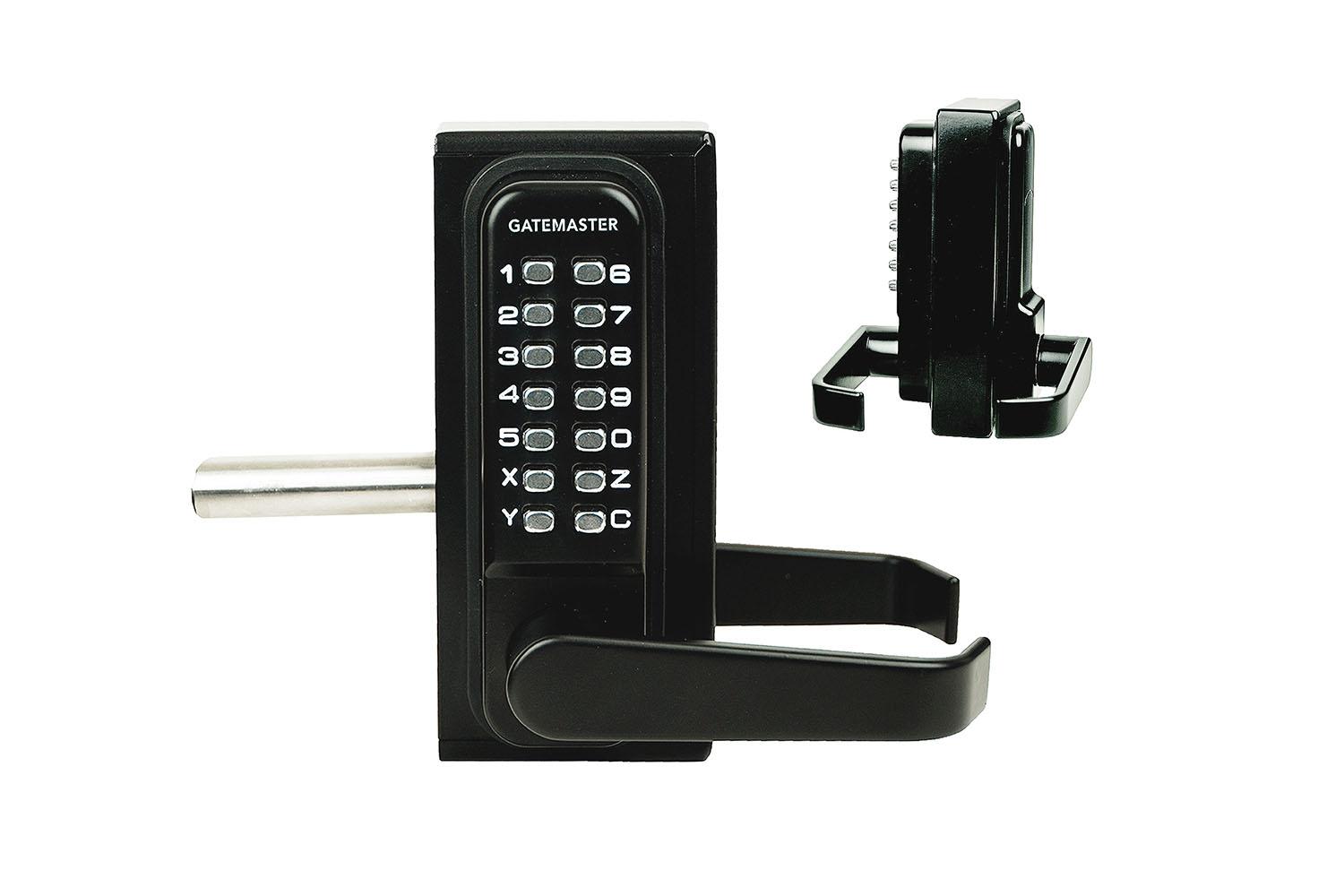 Gatemaster Superlock Bdgsl4060l Digital Single-sided Left Hand Gate Lock With Lever Handles - Deluxe Security Lock System