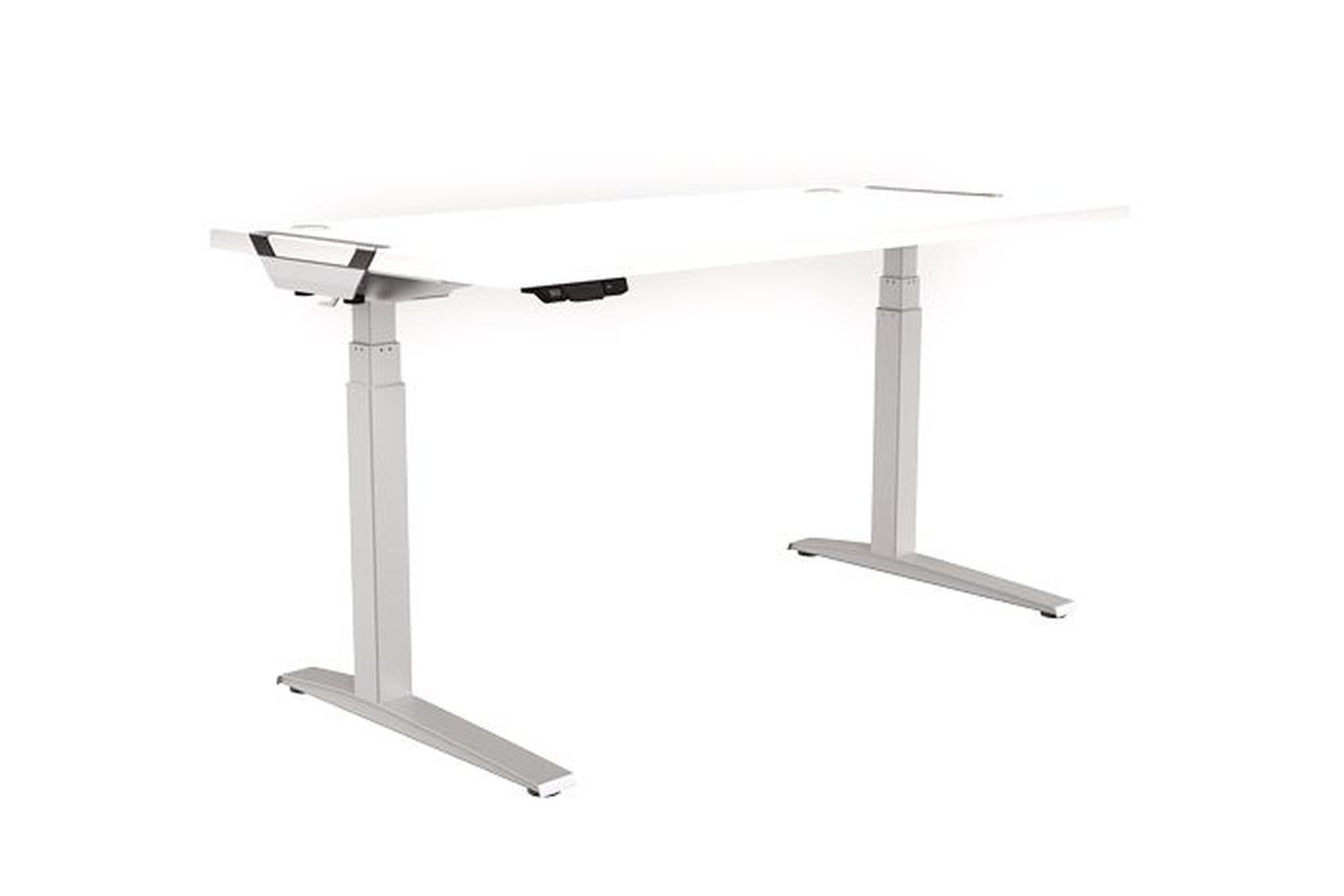 Levado Office Desk | Height Adjustable | 160 Cm | White