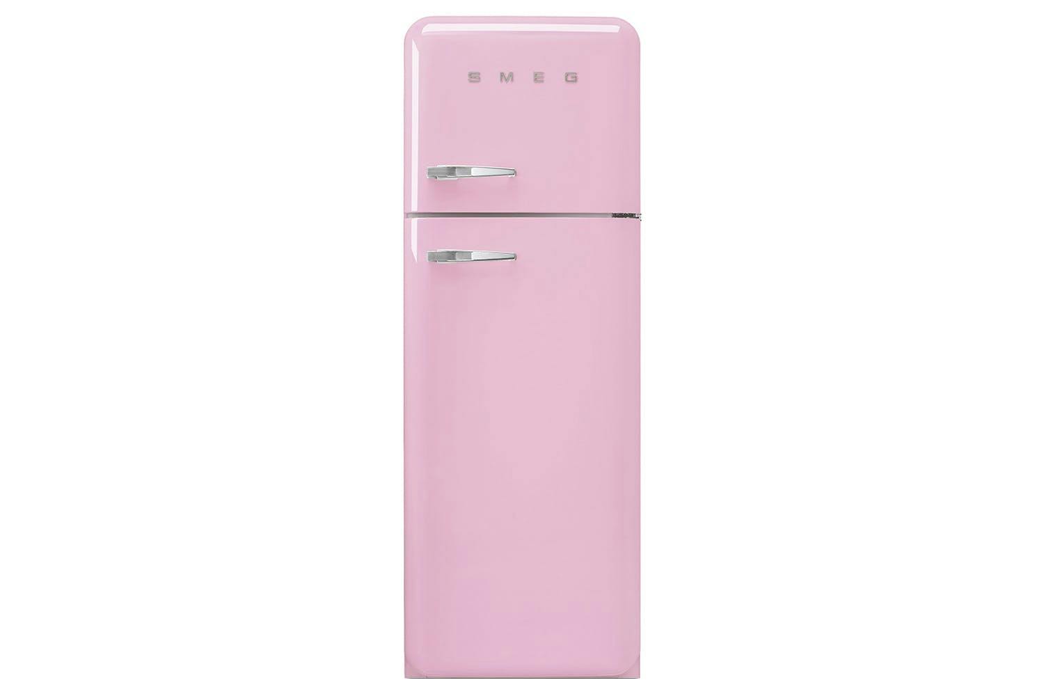 Smeg 50 S Retro Style Freestanding Fridge Freezer Fab30rfp Pink Smeg 50 S Retro Style Freestanding Fridge Freezer Fab30rfp