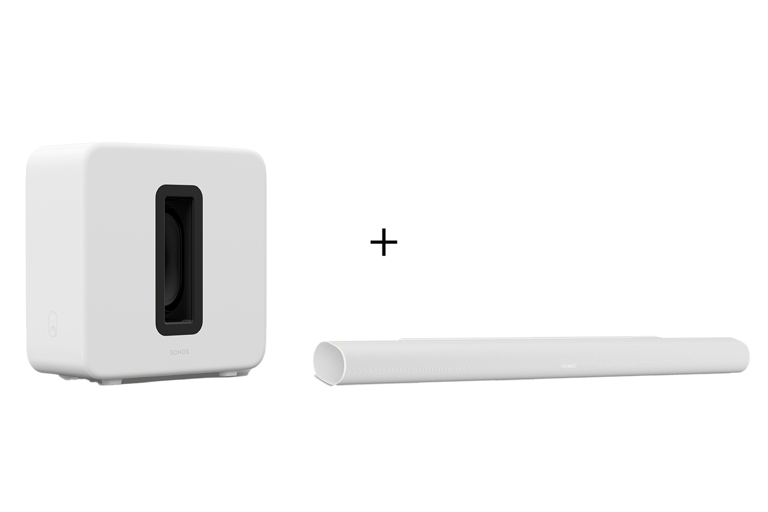 Sonos Arc Ultra and Sub Gen | 2x Bundle | White