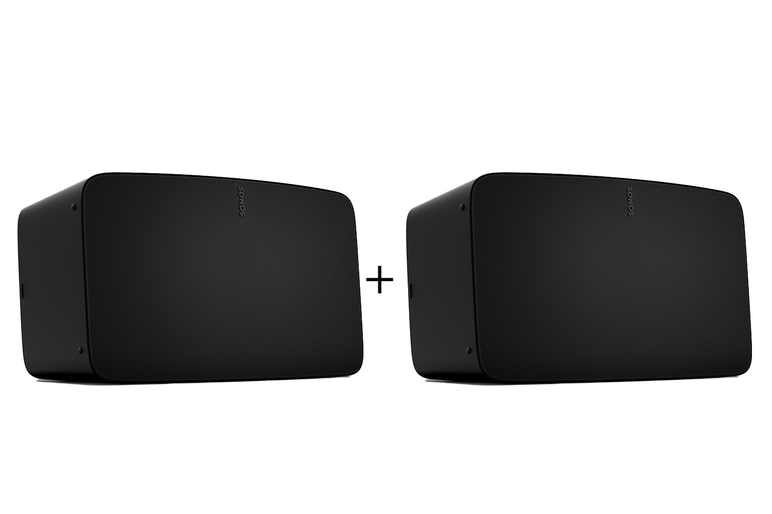 Sonos Five Wireless Speaker Bundle| 2x Bundle | Black