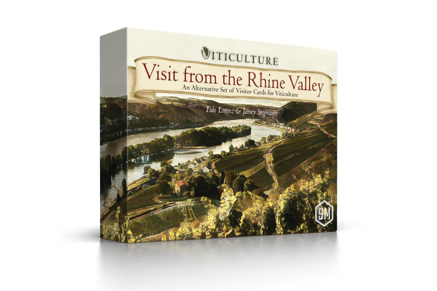 Stonemaier Games | Stm108 | Visit From The Rhine Valley: Viticulture Exp.