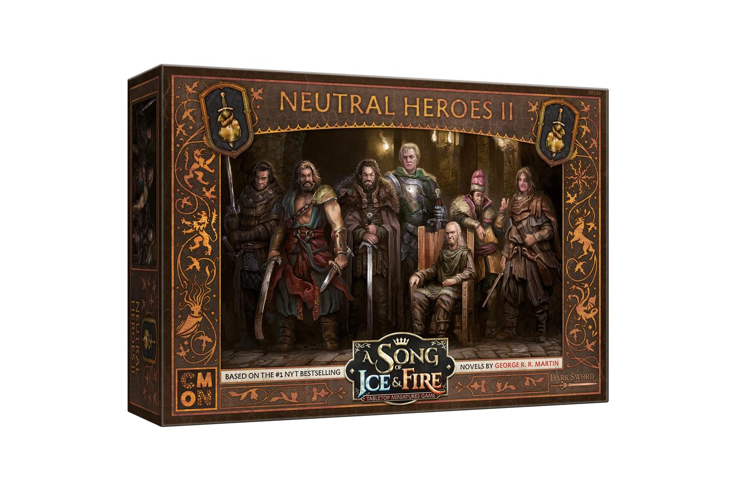 Coolminiornot Inc | Cmnsif510 | Neutral Heroes Box 2: A Song Of Ice And Fire Exp.