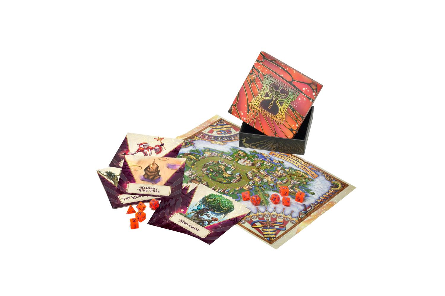 Wizards Of The Coast | Wtcc92820000 | Witchlight Carnival Dice Set: Dungeons & Dragons (ddn)
