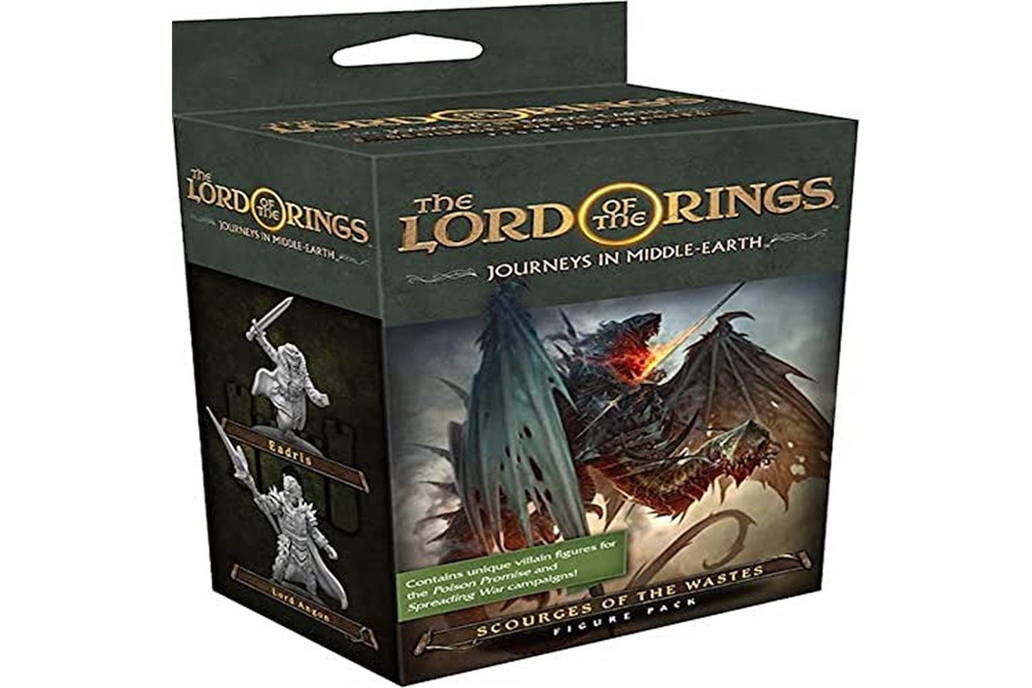 Fantasy Flight Games | Ffgjme10 | Scourges Of The Wastes Figure Pack: The Lord Of The Rings: Journeys In Middle-earth Board Game