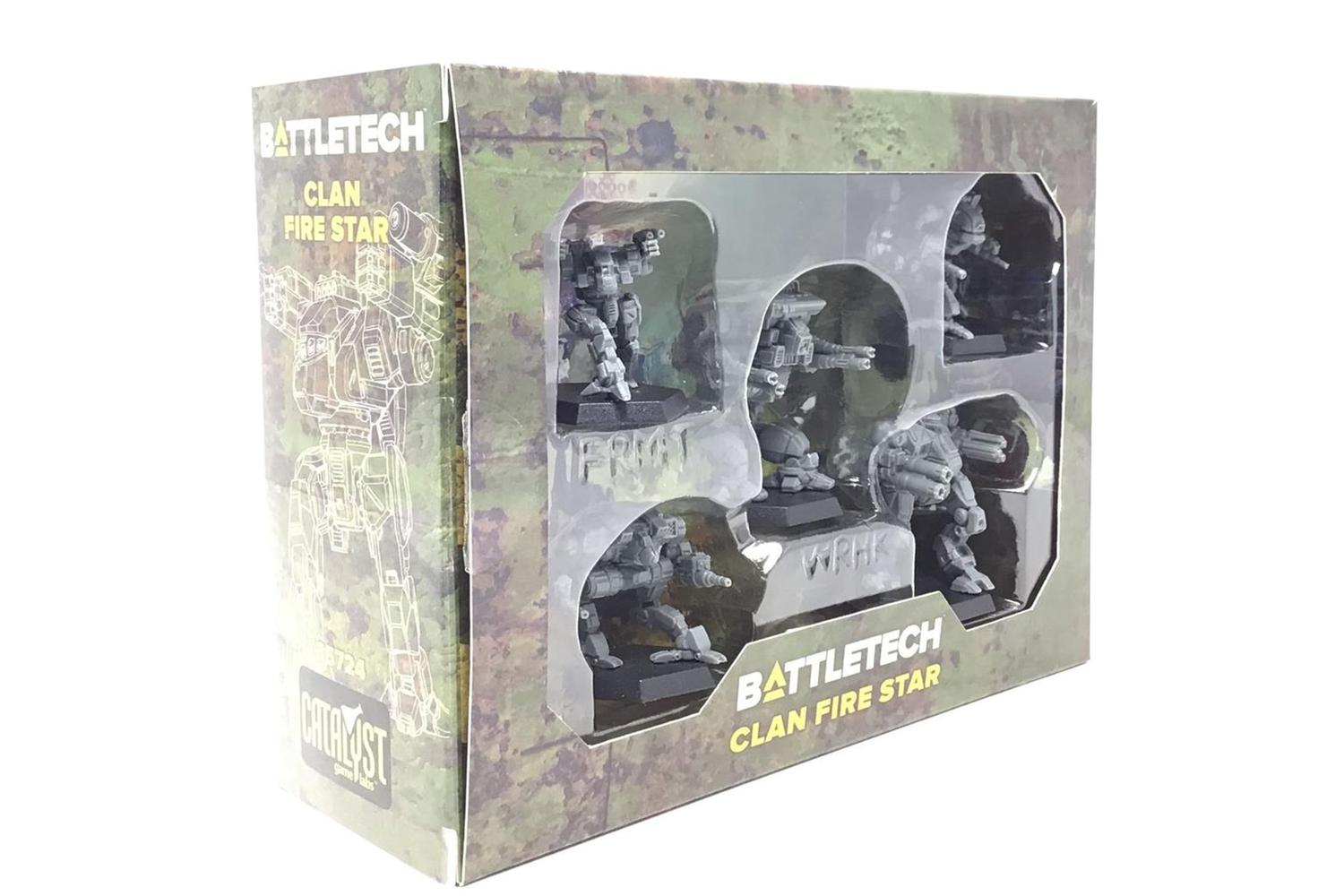 Catalyst Game Labs | Cat35724 | Battletech Clan Fire Star