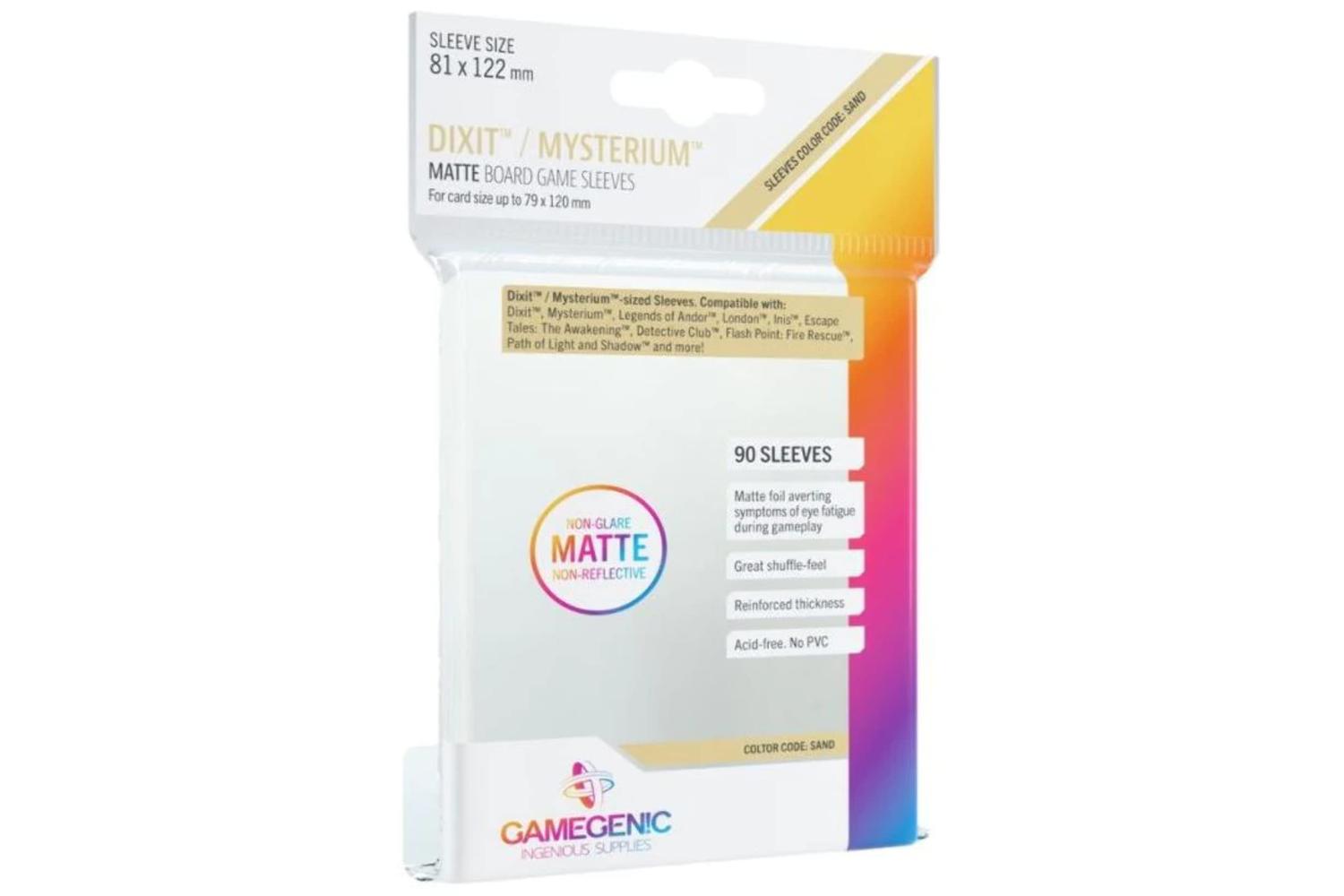Gamegenic | Ggs11055ml | Unit Gamegenic Matte Dixit Sleeves 81 X 122 Mm (90 Ct.)