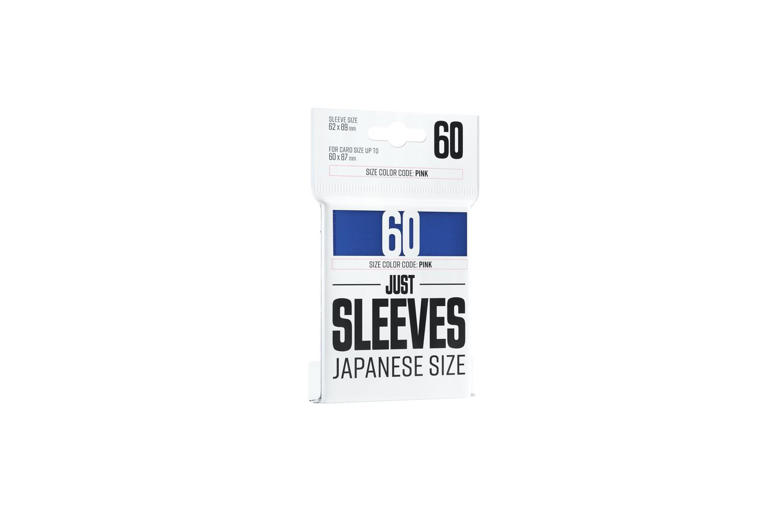 Gamegenic | Ggx10016ml | Unit Gamegenic Just Sleeves: Japanese Size Blue (60 Ct.)