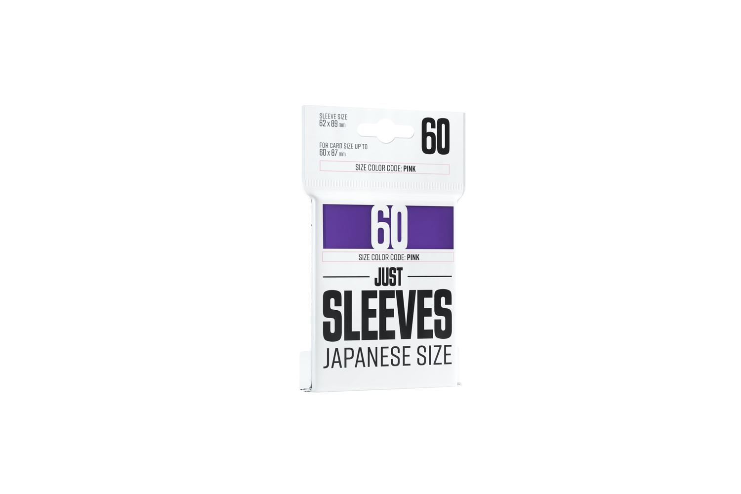 Gamegenic | Ggx10018ml | Unit Gamegenic Just Sleeves: Japanese Size Purple (60 Ct.)