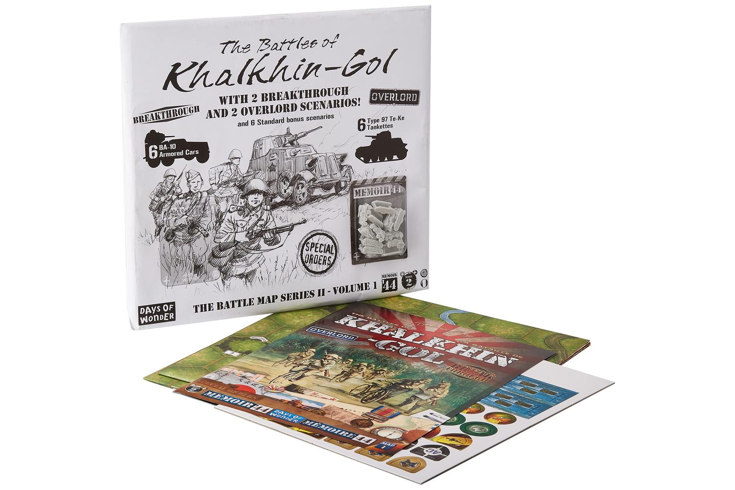 Days Of Wonder | Dow730025 | Memoir '44 Op5 Battle Map - Battle Of Khalkhin Gol