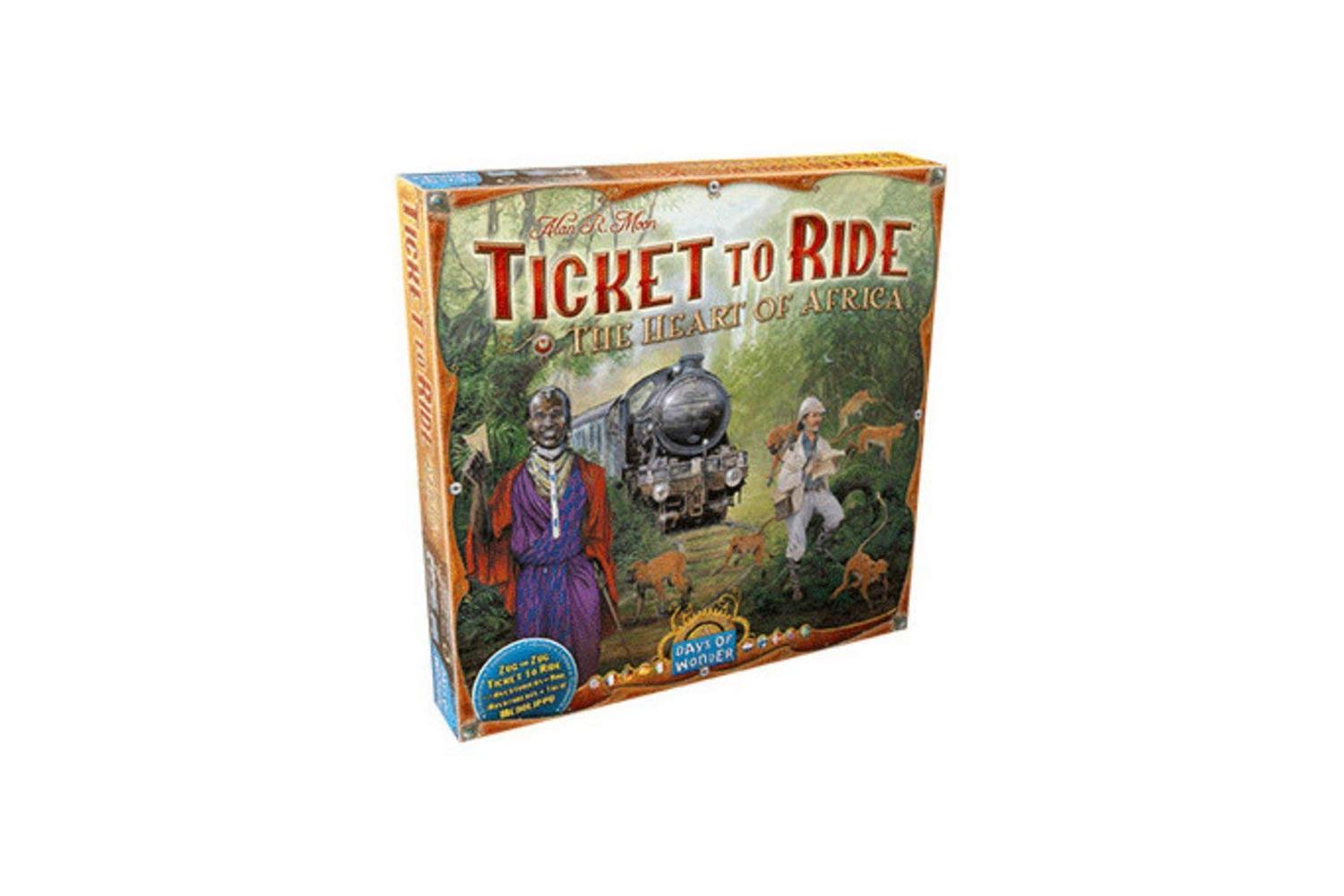 Days Of Wonder | Dow720117 | Ticket To Ride Heart Of Africa Map Collection Vol 3