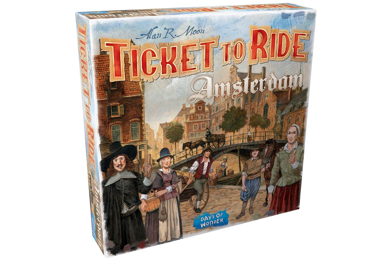 Days Of Wonder | Dow720163 | Ticket To Ride: Amsterdam