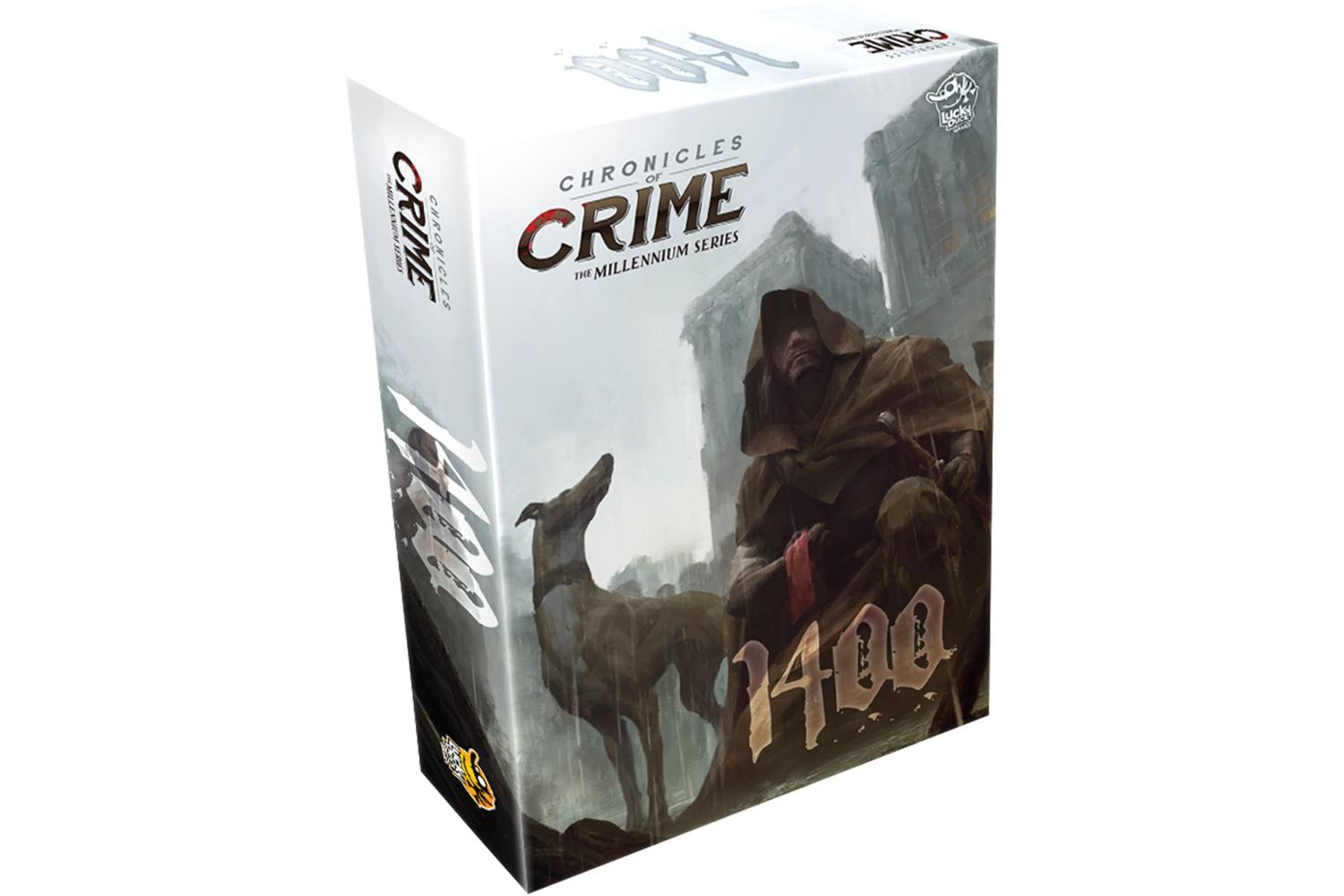 Lucky Duck Games | Lky Ccm-r01-en | Chronicles Of Crime: 1400 (standalone)