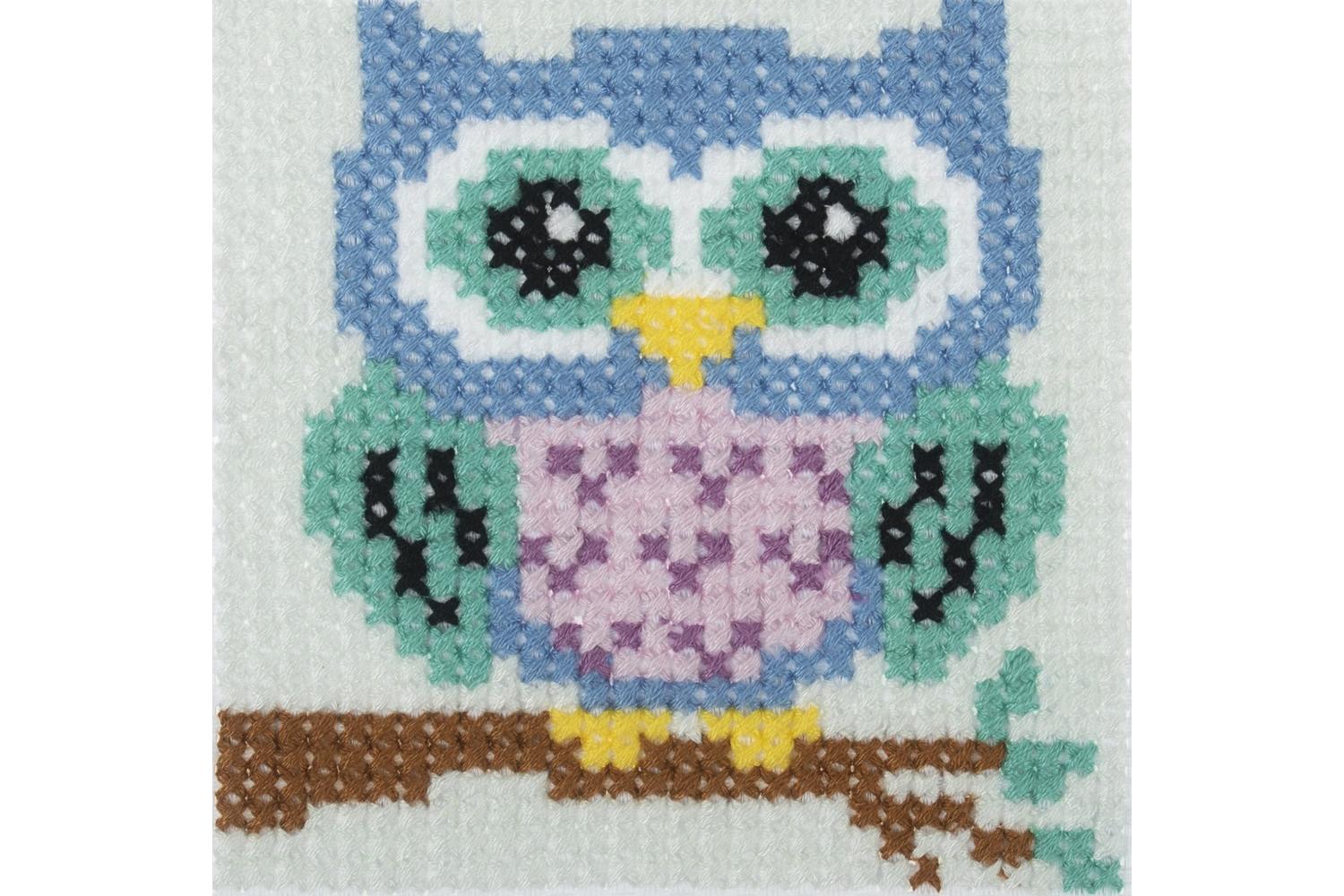 Trimits Gro-gcs89 - Xstitch Owl - Counted Cross Stitch Kit O