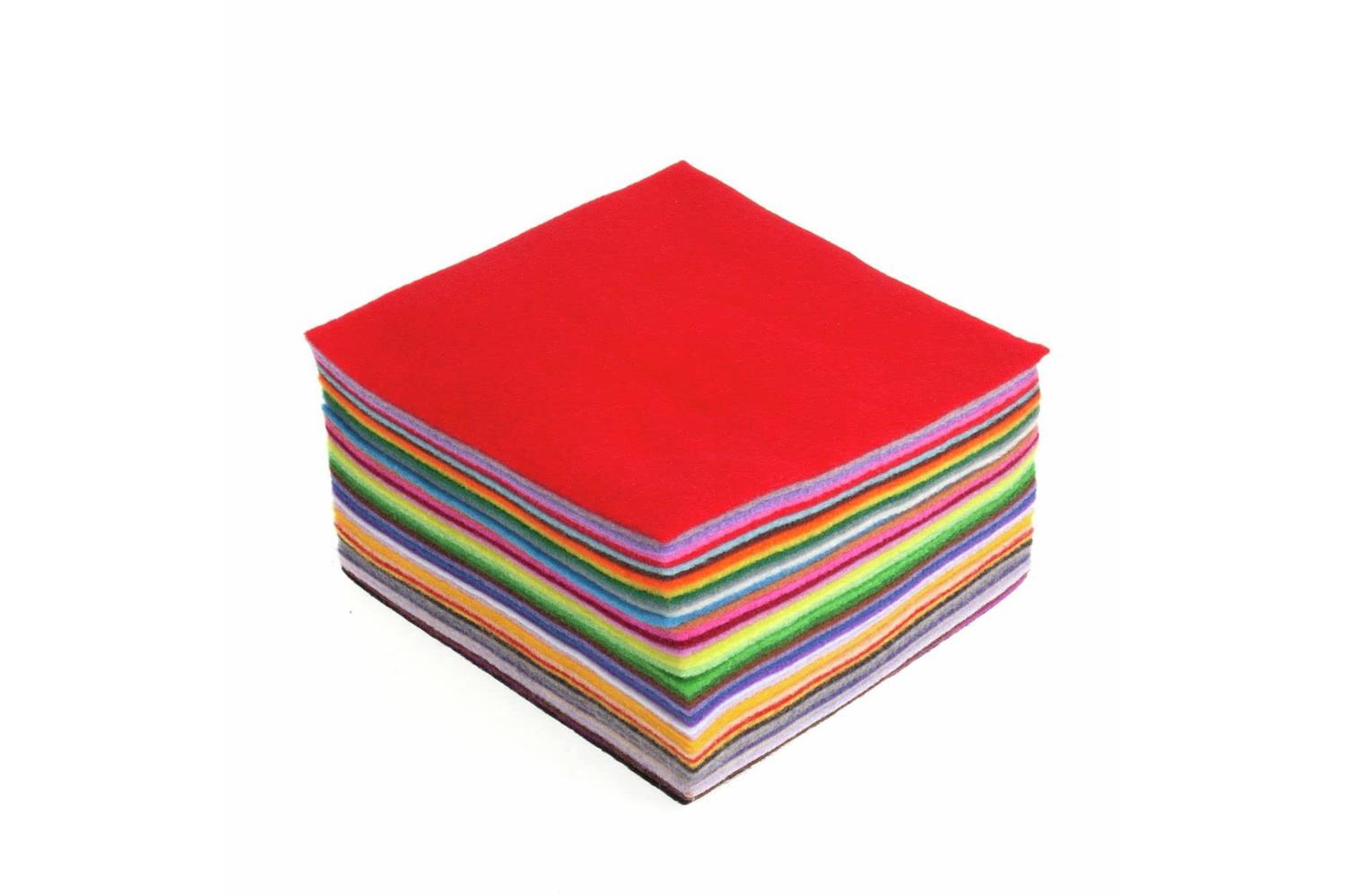 Trimits Gro-fpp10 - Felt Pack 42pk - Felt Acrylic Squares 15