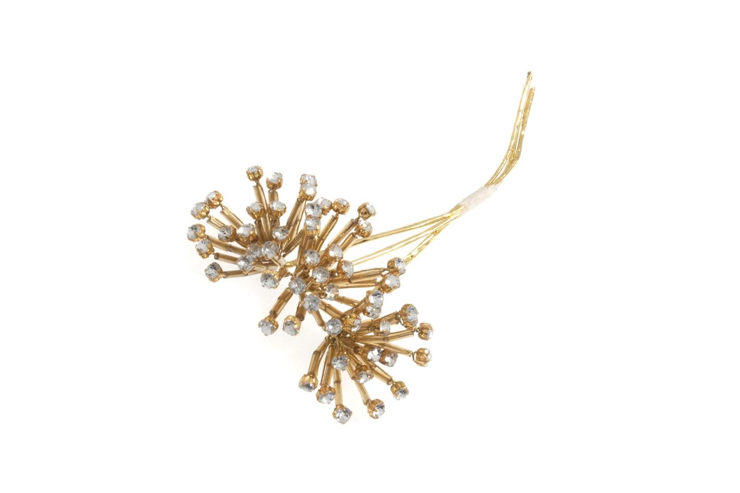 Occasions Gro-b2157gl - Pick Diamante Bugle Bead 3mm Pack Of