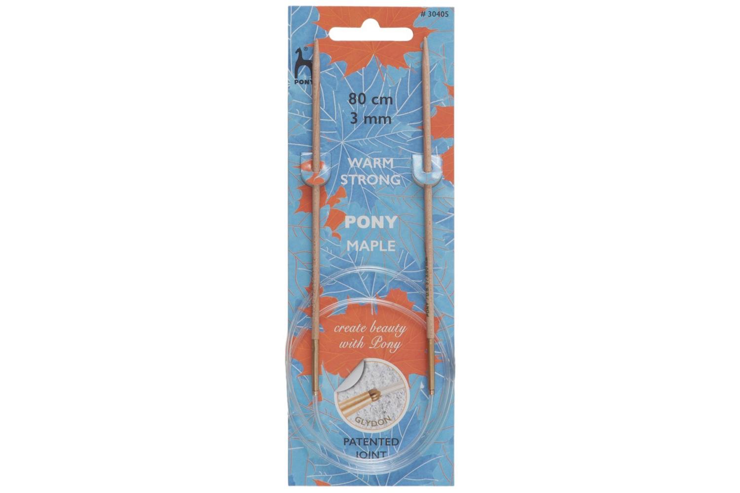 Pony Gro-p30405 - Maple Ckp 80cmx300 - Knitting Pins Circula