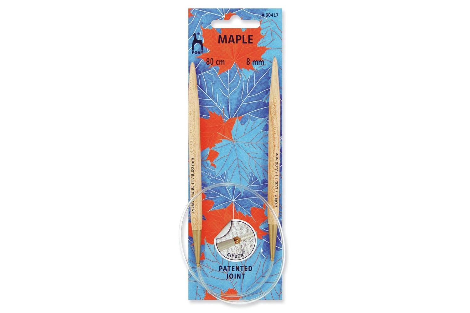 Pony Gro-p30417 - Maple Ckp 80cmx800 - Knitting Pins Circula