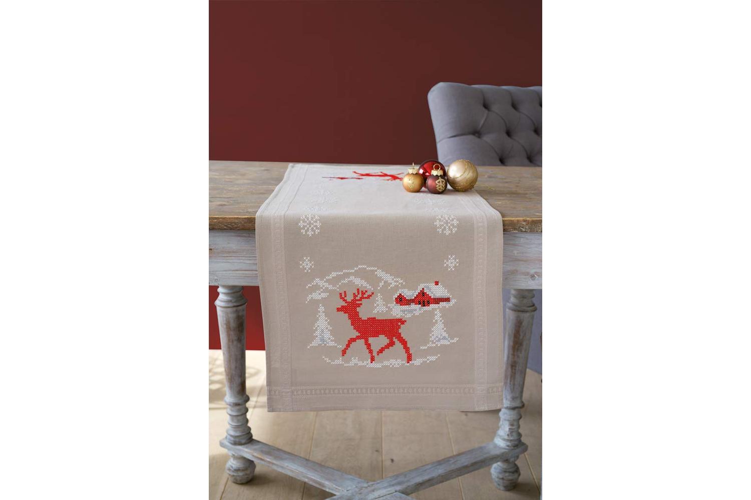 Vervaco Gro-pn-0021805 - Emb Trun Nwinter - Embroidery Kit T