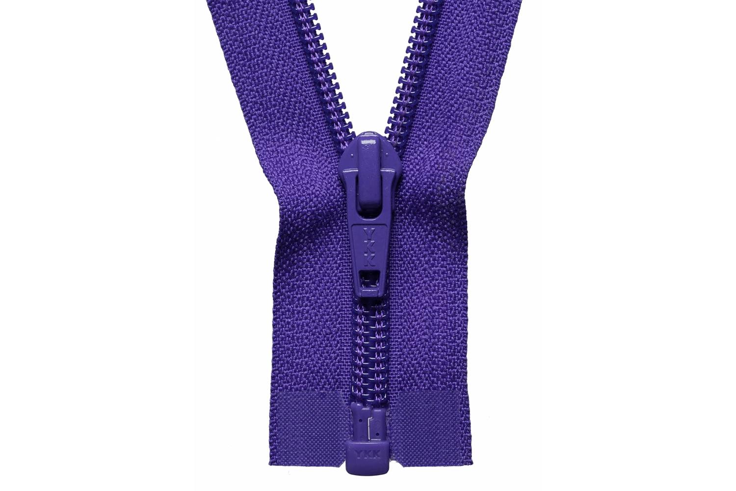 Ykk Gro-y225\218 - Nylon Oe Zip 25cm - Nylon Open End Zip 25