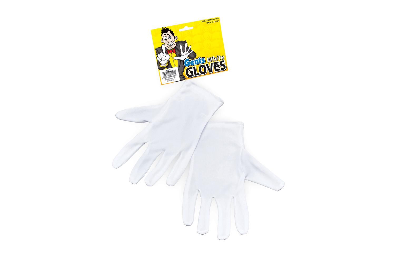 Rubies | Rb-ba103 | Short White Gloves