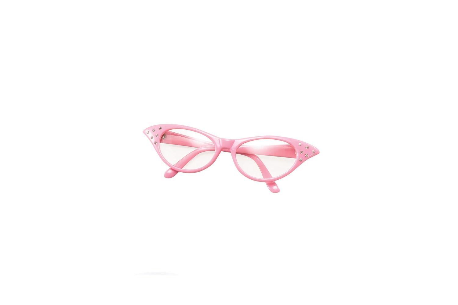 Rubies | Rb-ba142p | Pink Classic 1950's Rockabilly Glasses